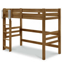 KaguBuy ツエ ロフトベッド ロフトベッド 階段付き シングルベッド ベッドフレーム シングル 収納付き コンセント ヘッドレスト シングル ベット シングルベット フレーム単品 すのこ 一人暮らし 垂直はしご 【大型商品】