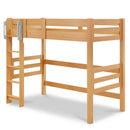 KaguBuy ツエ ロフトベッド ロフトベッド 階段付き シングルベッド ベッドフレーム シングル 収納付き コンセント ヘッドレスト シングル ベット シングルベット フレーム単品 すのこ 一人暮らし 垂直はしご 【大型商品】