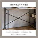 KaguBuy ノバック L字デスク 幅120cm コンパクト モダン ヴィンテージ 北欧 パソコンデスク 勉強机  インテリア アイアン 一人暮らし テレワーク シンプル