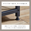 KaguBuy ノバック ラック付きデスク 幅100cm コンパクト モダン  ヴィンテージ 北欧 パソコンデスク  勉強机  インテリア アイアン 一人暮らし テレワーク シンプル