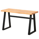 KaguBuy ブロン デスク 幅120cm コンパクト 北欧 天然木 おしゃれ ウォールナット ウォルナット コードスリット アンティーク パソコンデスク ノートパソコン 書斎机 机 一人暮らし 在宅ワーク シンプル