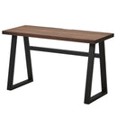 KaguBuy ブロン デスク 幅120cm コンパクト 北欧 天然木 おしゃれ ウォールナット ウォルナット コードスリット アンティーク パソコンデスク ノートパソコン 書斎机 机 一人暮らし 在宅ワーク シンプル