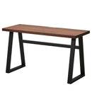 KaguBuy ブロン デスク 幅150cm コンパクト 北欧 天然木 おしゃれ ウォールナット ウォルナット コードスリット アンティーク パソコンデスク ノートパソコン 書斎机 机 一人暮らし 在宅ワーク シンプル