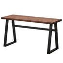 KaguBuy ブロン デスク 幅180cm  コンパクト 北欧 天然木 おしゃれ ウォールナット ウォルナット コードスリット アンティーク パソコンデスク ノートパソコン 書斎机 机 一人暮らし テレワーク シンプル