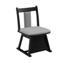 KaguBuy ヴェール こたつ椅子単品 座面回転式 こたつ用椅子 こたつ用チェア 保温 天然木 無垢材 ラバーウッド PVC オールシーズン コンパクト 北欧 省スペース ダークブラウン ライトブラウン シンプル おしゃれ 一人暮らし 椅子 イス いす