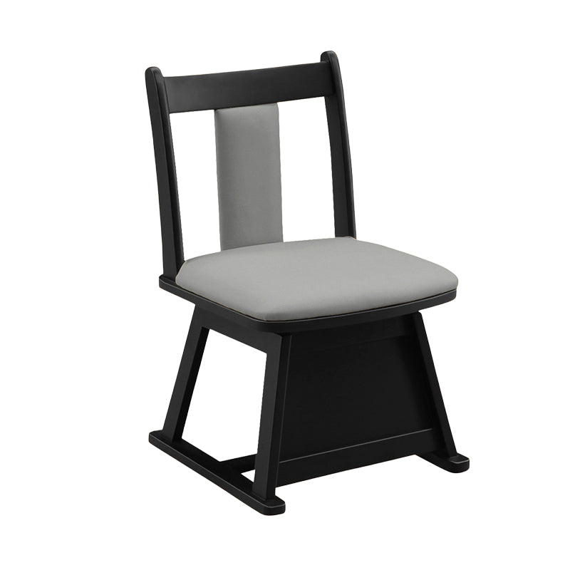 KaguBuy ヴェール こたつ椅子単品 座面回転式 こたつ用椅子 こたつ用チェア 保温 天然木 無垢材 ラバーウッド PVC オールシーズン コンパクト 北欧 省スペース ダークブラウン ライトブラウン シンプル おしゃれ 一人暮らし 椅子 イス いす