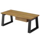 KaguBuy リオス センターテーブル スタイリッシュ 幅100 ローテーブル 収納 引出し 左右付け替え 送料無料 テーブル デスク ウレタン センターテーブル リビング モダン おしゃれ lios