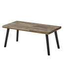 KaguBuy レモロ アカシア材センターテーブル モダン テーブル ローテーブル 幅100 幅120 長方形 おしゃれ 西海岸 一人暮らし 北欧 木製 カフェ 木目 ロー リビング アカシア ウレタン ナチュラル グレー