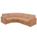 【開梱設置】KaguBuy アイン コーナーソファ4点セット ソファセット 3人掛け 合皮 合成皮革 PVC シンプル 3P 3人用 コーナーソファ ソファ コーナー リビング【大型商品】