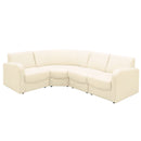 【開梱設置】KaguBuy アイン コーナーソファ4点セット ソファセット 3人掛け 合皮 合成皮革 PVC シンプル 3P 3人用 コーナーソファ ソファ コーナー リビング【大型商品】