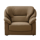 KaguBuy イリー ソファー 1人掛け PVC 合皮 ソファ シンプル 1P 一人掛け ローソファ 1人掛けソファ