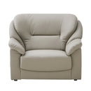 KaguBuy イリー ソファー 1人掛け PVC 合皮 ソファ シンプル 1P 一人掛け ローソファ 1人掛けソファ