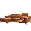 組立設置  ソファ ソファー 片電動カウチソファ カウチソファ 電動ソファ リクライングソファ USB付 レザー風 レザーファブリック 電動リクライニング 電動カウチソファ 3人掛け レザーファブリック アークス 大型商品