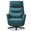 KaguBuy フォート 組立設置 ソファ 1人掛け 電動 リクライニングソファ リクライニングチェア パーソナルチェア 電動ソファ 電動リクライニングソファ USB エコレザー 1人用 1P USB 回転式 ハイバック 360度【大型商品】