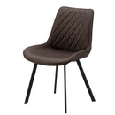 ダイニングチェア 2脚セット 4脚セット 合成皮革 シンプル おしゃれ カフェ風 北欧 ダイニング 椅子 イス いす リオット