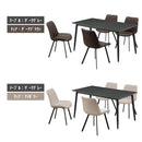 【開梱設置無料】ダイニングテーブルセット 140 ダイニングセット 5点セット テーブル セラミック 耐熱 耐水 耐久 長方形 4人掛け 食卓 高級感 おしゃれ  新生活 ダイニング リビング リオット【大型商品】