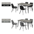 【開梱設置無料】ダイニングテーブルセット 140 ダイニングセット 5点セット テーブル セラミック 耐熱 耐水 耐久 長方形 4人掛け 食卓 高級感 おしゃれ  新生活 ダイニング リビング リオット【大型商品】