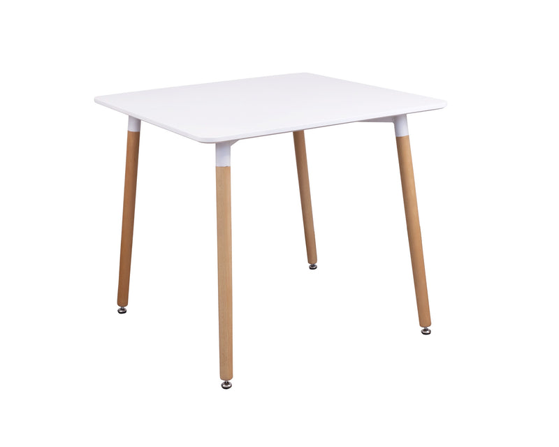 ダイニングテーブルセット 3点 2人掛け 3人掛け ホワイト 丸テーブル 四角テーブル 正方形 ダイニングテーブル ダイニングチェア テーブル チェア 椅子 イス  北欧 韓国風 おしゃれ シンプル カラフル ノイル【大型商品】