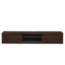 KaguBuy ロール テレビボード 幅180 ローボード 完成品 テレビボード テレビラック TV台 木目 国産