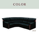KaguBuy コット コーナーソファー 4点セット コーナーソファ ソファ コーナーソファーセット カウチ フロア L字型 l字 リビング アンティーク リビングソファー モダン 牛革 革 レザー 北欧 オシャレ Cot