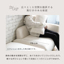 KaguBuy ユノ ソファ ブークレ生地 カウチソファ 2人掛け ソファー コンパクト 韓国 新生活