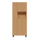 KaguBuy ティーダ 下駄箱 シューズボックス 完成品 日本製 大川家具 スリム 幅75cm 幅100cm ハイタイプ ロータイプ おしゃれ 靴箱 シューズラック 玄関収納 可動棚 収納 【大型商品】