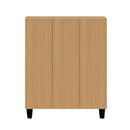 KaguBuy ティーダ 下駄箱 シューズボックス 完成品 日本製 大川家具 スリム 幅75cm 幅100cm ハイタイプ ロータイプ おしゃれ 靴箱 シューズラック 玄関収納 可動棚 収納 【大型商品】