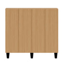 KaguBuy ティーダ 下駄箱 シューズボックス 完成品 日本製 大川家具 スリム 幅75cm 幅100cm ハイタイプ ロータイプ おしゃれ 靴箱 シューズラック 玄関収納 可動棚 収納 【大型商品】