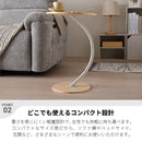 丸テーブル 幅40cm サイドテーブル ソファテーブル コンパクト ナイトテーブル 寝室 リビング ナチュラル ブラウン ホワイト おしゃれ スラーク