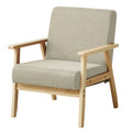1人掛けソファ 椅子 チェア 天然木 ファブリック PVC ソファ sofa  布地 肘あり 高級感 1P 1Pソファ 1Pソファー 1人掛け 一人掛け ひとりがけ ソファー リビングソファー コンパクト かわいい ライム