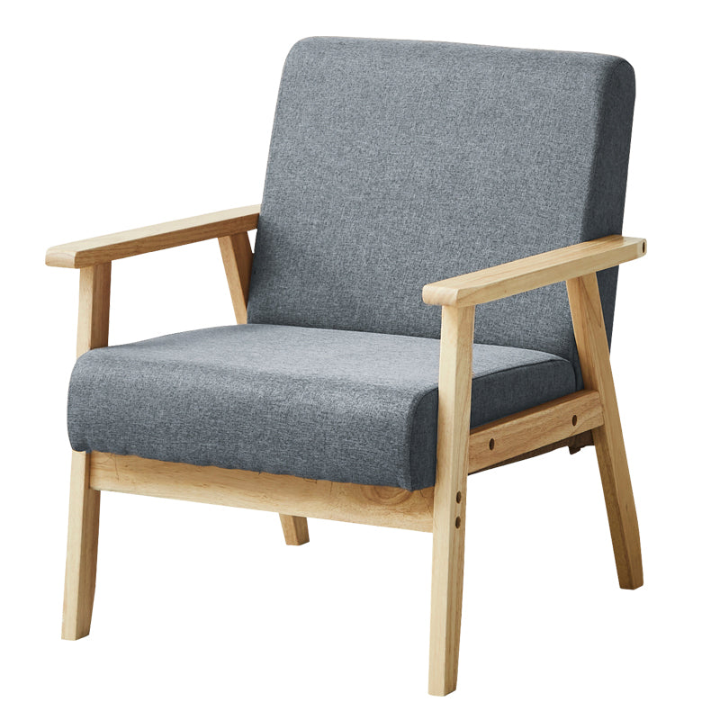 1人掛けソファ 椅子 チェア 天然木 ファブリック PVC ソファ sofa  布地 肘あり 高級感 1P 1Pソファ 1Pソファー 1人掛け 一人掛け ひとりがけ ソファー リビングソファー コンパクト かわいい ライム