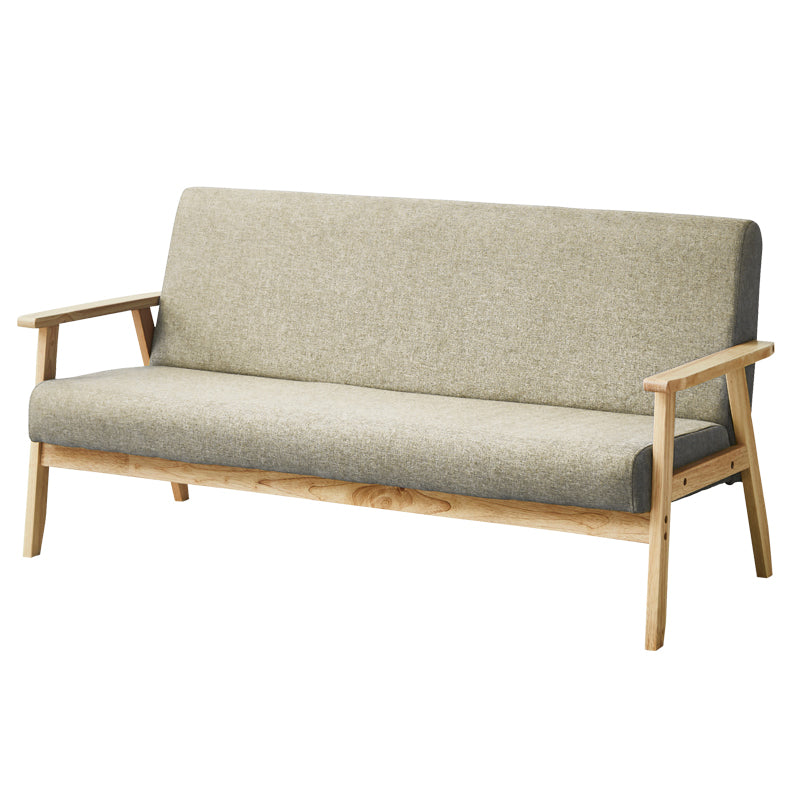 ソファ ソファー 2人掛け 3人掛け 天然木 ファブリック PVC sofa 布地 肘あり 高級感 2P 3P 2Pソファ 3Pソファ 二人掛け 三人掛け リビングソファー コンパクト かわいい ライム