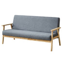 ソファ ソファー 2人掛け 3人掛け 天然木 ファブリック PVC sofa 布地 肘あり 高級感 2P 3P 2Pソファ 3Pソファ 二人掛け 三人掛け リビングソファー コンパクト かわいい ライム