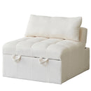 ＜収納付き1人用ソファーベッド＞ 2WAY 1人掛け ブークレ生地 2人掛け ベッドスタイル ソファベッド ベッド フロアチェア フロアソファ ソファ ソファー ロータイプ こたつ おしゃれ コンパクト ムーク Kagubuy