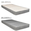 KaguBuy  ボンネルコイル マットレス 圧縮ロール梱包 シングル セミダブル ダブル スプリングマットレス ボンネルマット 通気性 湿気対策 高密度 ウレタン 厚さ15cm 固め 硬め 弾力 ホワイト シルバー 新生活 引越し
