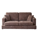 ソファ 3人掛け ローソファ ファブリック 肘あり ソファー 三人掛 3P 3Pソファ リビングソファー リビング  北欧 ダッグ【大型商品】