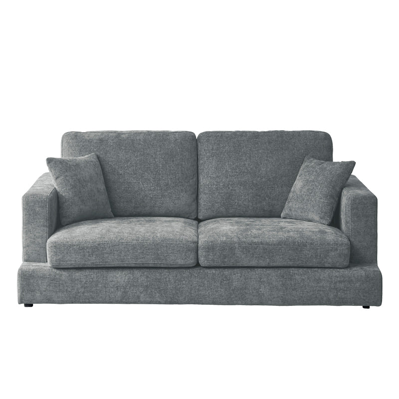 ソファ 3人掛け ローソファ ファブリック 肘あり ソファー 三人掛 3P 3Pソファ リビングソファー リビング  北欧 ダッグ【大型商品】