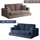 ソファ 3人掛け ローソファ ファブリック 肘あり ソファー 三人掛 3P 3Pソファ リビングソファー リビング  北欧 ダッグ【大型商品】