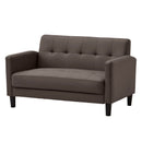 ソファー 2人掛け 一人用 コンパクト ソファ 全7色 北欧 新生活 二人掛け 2P ファブリック 布張り 二人掛け おしゃれ リビング 北欧 ラブソファ ソファ かわいい 肘付き 脚付き ワンルーム パッソ