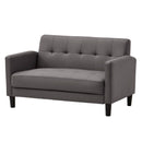 ソファー 2人掛け 一人用 コンパクト ソファ 全7色 北欧 新生活 二人掛け 2P ファブリック 布張り 二人掛け おしゃれ リビング 北欧 ラブソファ ソファ かわいい 肘付き 脚付き ワンルーム パッソ