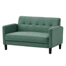 ソファー 2人掛け 一人用 コンパクト ソファ 全7色 北欧 新生活 二人掛け 2P ファブリック 布張り 二人掛け おしゃれ リビング 北欧 ラブソファ ソファ かわいい 肘付き 脚付き ワンルーム パッソ