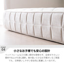 【圧縮ベッド】コンパクト梱包 組立不要 ベッド ローベッド 26cm厚 マットレス 高反発 ダブルベッド クイーン キング 圧縮 もこもこ ポケットコイル ファミリー 湿気防止 ふかふか 韓国風 かわいい おしゃれ グレー GY 完成品 ウルル