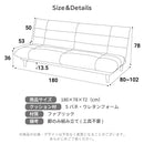 3WAY パッチワーク ソファーベッド 2人掛け 3人掛け リクライニング ソファー リクライニングソファー ローソファー ベッド おしゃれ モノクロ 北欧 かわいい シンプル 2人 3人 マカオ【大型商品】