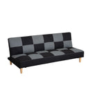 2WAY リクライニング ソファーベッド 2人掛け 3人掛け リクライニングソファー リクライニングソファー ローソファ 革 レザー調 肘無しソファー アームレス おしゃれ 北欧 かわいい シンプル ソファベッド 2人 3人 リビング 一人暮らし クレア【大型商品】