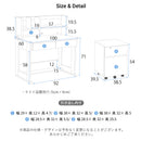 KaguBuy ファベリア 学習机 3点セット 机ワゴン 収納棚 勉強机 学習デスク シンプル 幅100cm 子供 勉強デスク コンパクト デスク ワゴン リビングデスク 机 子ども 木製 かわいい おしゃれ 女の子 男の子 中学生【大型商品】