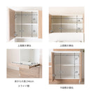 食器棚 キッチンボード 120cm幅 完成品 120 レンジ台 大型レンジ対応 レンジボード キッチン 収納 引き出し ソフトクローズ 静音 大容量 スライド棚 おしゃれ モダン 北欧 ホワイト ブラック 大理石風 木目 ナチュラル 開梱設置 ルーブル【大型商品】