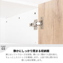 食器棚 キッチンボード 120cm幅 完成品 120 レンジ台 大型レンジ対応 レンジボード キッチン 収納 引き出し ソフトクローズ 静音 大容量 スライド棚 おしゃれ モダン 北欧 ホワイト ブラック 大理石風 木目 ナチュラル 開梱設置 ルーブル【大型商品】