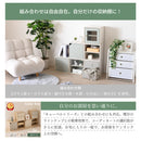 KaguBuy キューベル キューブボックス CUBE BOX オープン ガラス扉付き 棚付き 鍵付き 収納ボックス くすみカラー カラーボックス A4サイズ対応 木製 正方形 収納棚 リビング収納 おしゃれ ナチュラル