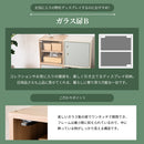 KaguBuy キューベル キューブボックス CUBE BOX オープン ガラス扉付き 棚付き 鍵付き 収納ボックス くすみカラー カラーボックス A4サイズ対応 木製 正方形 収納棚 リビング収納 おしゃれ ナチュラル