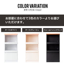 KaguBuy ランピオ レンジ台 60cm幅 完成品 ミドルタイプ レンジボード レンジラック 食器棚 キッチン収納 おしゃれ メラミン 木目調 スライド棚 引き出し ソフトクローズ フルオープンレール スリム 北欧 モダン オーク ウォールナット